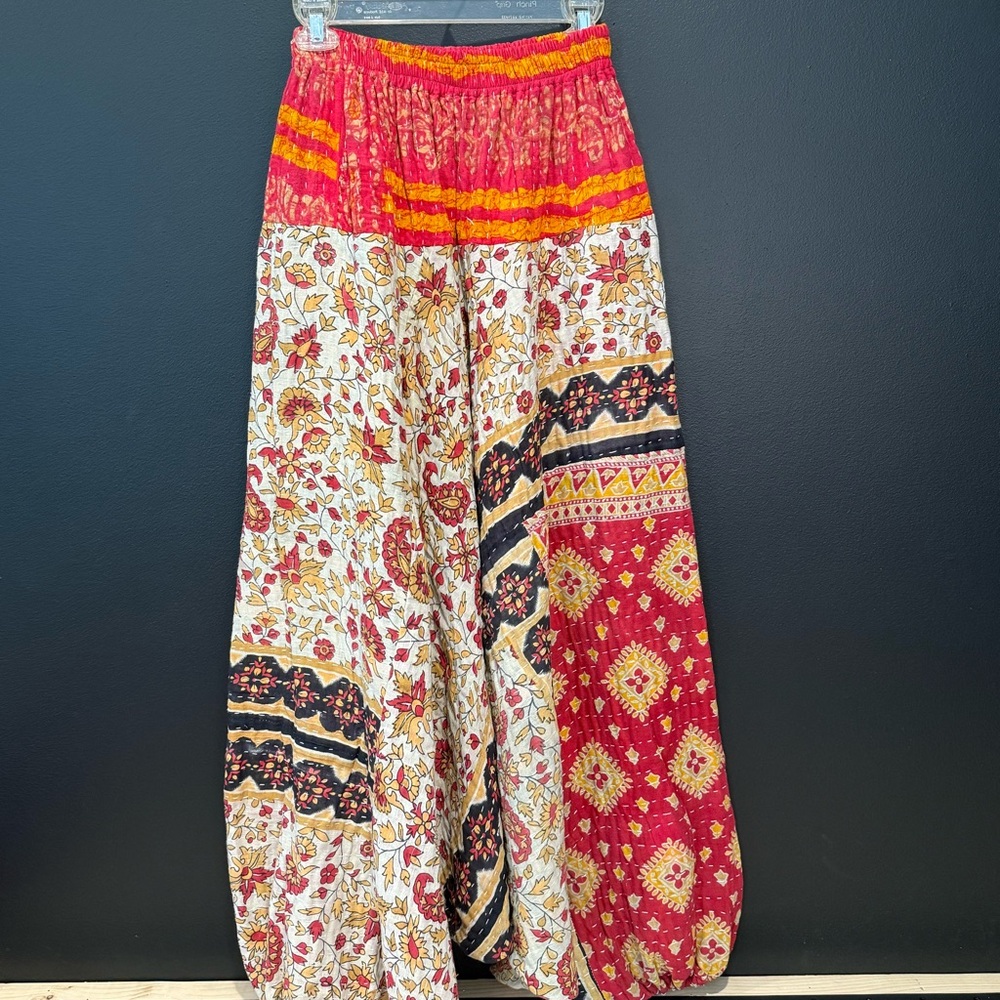 OOAK Kantha Harem Pants - Picture 3 of 3